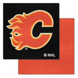 Calgary Flames Team Carpet Tiles - 45 Sq Ft.