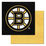 Boston Bruins Team Carpet Tiles - 45 Sq Ft.