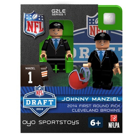 Cleveland Browns Figurine 2014 Draft Pick OYO Sportstoys Johnny Manziel