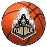 Purdue Boilermakers Basketball Rug - 27in. Diameter, Train Logo