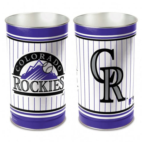 Colorado Rockies Wastebasket 15 Inch - Special Order