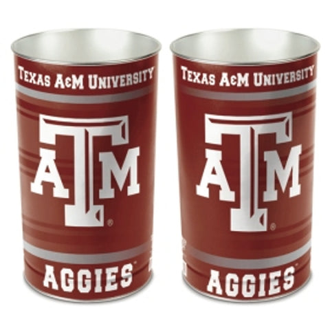 Texas A&M Aggies Wastebasket 15 Inch