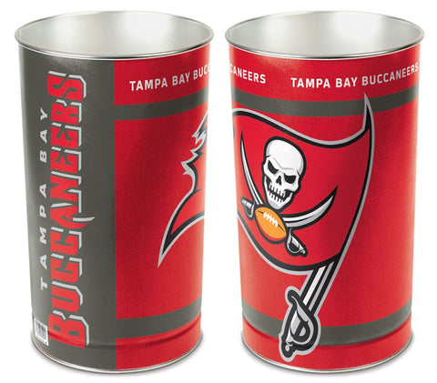 Tampa Bay Buccaneers Wastebasket 15 Inch