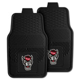 NC State Wolfpack Heavy Duty Car Mat Set - 2 Pieces