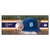 Detroit Tigers Baseball Runner Rug - 30in. x 72in.