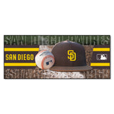 San Diego Padres Baseball Runner Rug - 30in. x 72in.