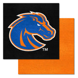 Boise State Broncos Orange & Black Team Carpet Tiles - 45 Sq Ft.