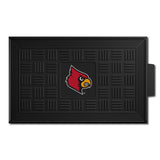 Louisville Cardinals Heavy Duty Vinyl Medallion Door Mat - 19.5in. x 31in.