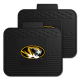 Missouri Tigers Back Seat Car Utility Mats - 2 Piece Set