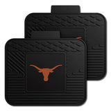 Texas Longhorns Back Seat Car Utility Mats - 2 Piece Set