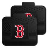 Boston Red Sox Back Seat Car Utility Mats - 2 Piece Set