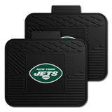 New York Jets Back Seat Car Utility Mats - 2 Piece Set