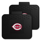 Cincinnati Reds Back Seat Car Utility Mats - 2 Piece Set