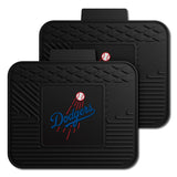 Los Angeles Dodgers Back Seat Car Utility Mats - 2 Piece Set