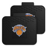 New York Knicks Back Seat Car Utility Mats - 2 Piece Set