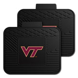 Virginia Tech Hokies Back Seat Car Utility Mats - 2 Piece Set
