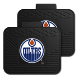 Edmonton Oilers Oilers Back Seat Car Utility Mats - 2 Piece Set