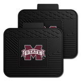 Mississippi State Bulldogs Back Seat Car Utility Mats - 2 Piece Set