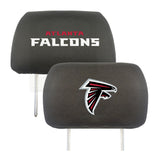 Atlanta Falcons Embroidered Head Rest Cover Set - 2 Pieces
