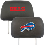 Buffalo Bills Embroidered Head Rest Cover Set - 2 Pieces