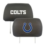 Indianapolis Colts Embroidered Head Rest Cover Set - 2 Pieces
