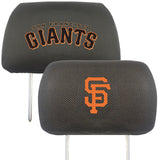 San Francisco Giants Embroidered Head Rest Cover Set - 2 Pieces
