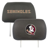 Florida State Seminoles Embroidered Head Rest Cover Set - 2 Pieces