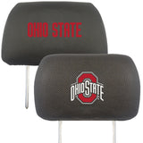 Ohio State Buckeyes Embroidered Head Rest Cover Set - 2 Pieces