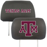 Texas A&M Aggies Embroidered Head Rest Cover Set - 2 Pieces