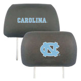 North Carolina Tar Heels Embroidered Head Rest Cover Set - 2 Pieces