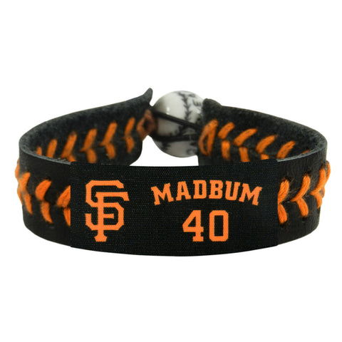 San Francisco Giants Bracelet Team Color Baseball Madison Bumgarner CO