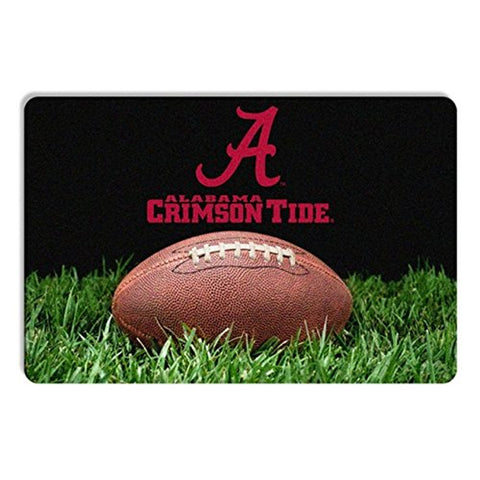 Alabama Crimson Tide Classic  Football Pet Bowl Mat - L -