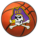 East Carolina Pirates Basketball Rug - 27in. Diameter