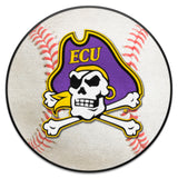 East Carolina Pirates Baseball Rug - 27in. Diameter
