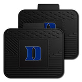 Duke Blue Devils Back Seat Car Utility Mats - 2 Piece Set