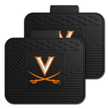 Virginia Cavaliers Back Seat Car Utility Mats - 2 Piece Set