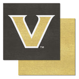 Vanderbilt Commodores Team Carpet Tiles - 45 Sq Ft.