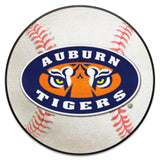 Auburn Tigers Baseball Rug - 27in. Diameter, AU