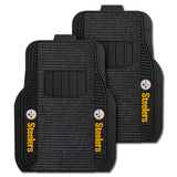 Pittsburgh Steelers 2 Piece Deluxe Car Mat Set