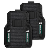 Michigan State Spartans 2 Piece Deluxe Car Mat Set