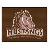 Southwest Minnesota State Mustangs All-Star Rug - 34 in. x 42.5 in.