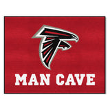 Atlanta Falcons Man Cave All-Star Rug - 34 in. x 42.5 in.