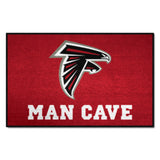 Atlanta Falcons Man Cave Starter Mat Accent Rug - 19in. x 30in.