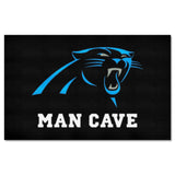 Carolina Panthers Man Cave Ulti-Mat Rug - 5ft. x 8ft.