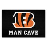 Cincinnati Bengals Man Cave Starter Mat Accent Rug - 19in. x 30in.