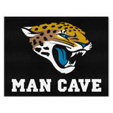 Jacksonville Jaguars Man Cave All-Star Rug - 34 in. x 42.5 in.