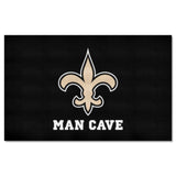 New Orleans Saints Man Cave Ulti-Mat Rug - 5ft. x 8ft.