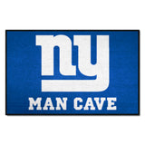 New York Giants Man Cave Starter Mat Accent Rug - 19in. x 30in.