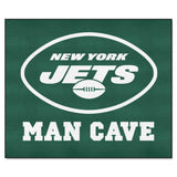 New York Jets Man Cave Tailgater Rug - 5ft. x 6ft.