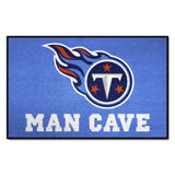 Tennessee Titans Man Cave Starter Mat Accent Rug - 19in. x 30in.
